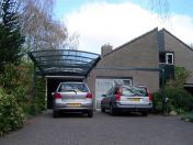 Enkele aluminium carport