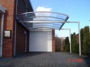 Zijaanbouw carport